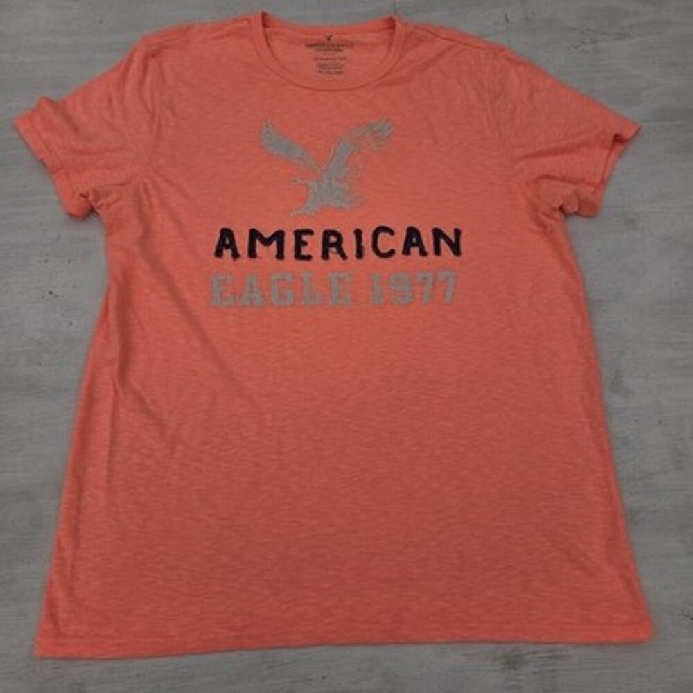 American Eagle Y2K T Shirt Womens.ens XL Pink Athletic Fit Short Sleeve